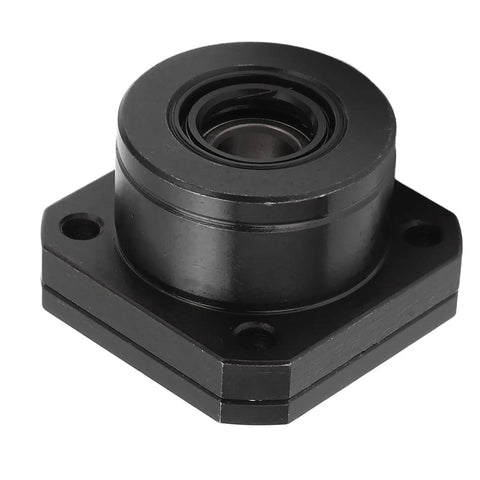 Rock Solid Ballscrew End Supports Bearing Blocks FK10 For 10mm Ball Screws SFU 1604 1605 1610 CNC Machine Parts front view