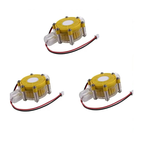 Mini Hydroelectric Water Flow Generator Kit 12V Regulated Micro Type Three Piece Set For Small Water Flow And Faucet Power Portable