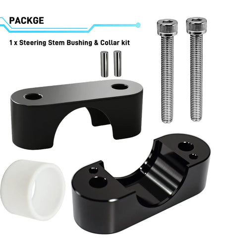 Steering Stem Bushing And Collar Kit For Yamaha ATVs Blaster 200 1998 2006 Grizzly 660 700 Raptor 660R heavy-duty components