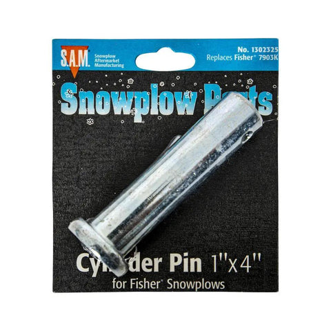 Clevis Pin Kit 3/8 X 3-1/4 Inch Replacement For OEM 26219 packaging front view with chrome pin visible