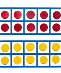 Giant Magnetic Foam Ten Frames Set With 20 Counters For Early Math Concepts, Addition And Subtraction, Durable Classroom Tools