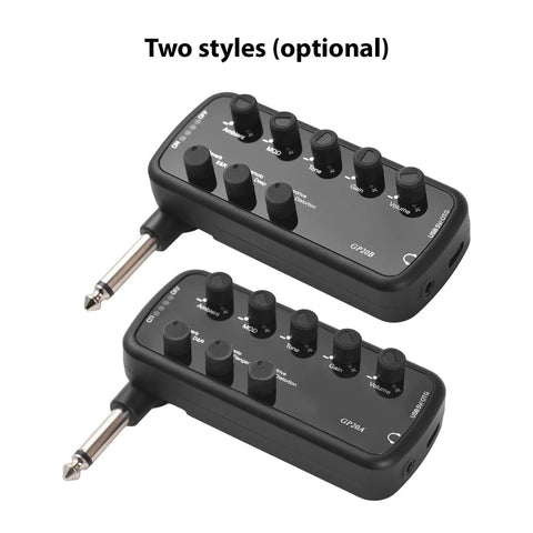 Two styles of Mini Guitar Amp You Can Take Anywhere Portable Headphone Guitar Amp With Three Built In Speaker Simulations Plug And Play