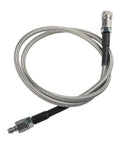High Pressure Air Hpa Stainless Steel Hose 4500 Psi Rated For Heavy Duty Fill Station Use With Extended 36 Inch Reach For Reliable And Quick Tank Refills At Home Or Field Events Rock Solid Construction Made To Last Big Time With Zero Leaks, braided hose with quick disconnect fittings