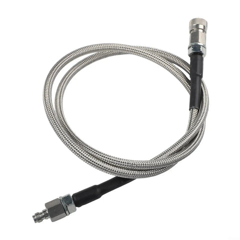 High Pressure Air Hpa Stainless Steel Hose 4500 Psi Rated For Heavy Duty Fill Station Use With Extended 36 Inch Reach For Reliable And Quick Tank Refills At Home Or Field Events Rock Solid Construction Made To Last Big Time With Zero Leaks, braided hose with quick disconnect fittings