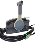 Yamaha Outboard Remote Control Box 10 Pin 16 Ft Cable Side Mount Emergency Lanyard Kill Switch For 703 Series 2 Stroke Engines A Must Have OEM 703-48205-16 Compatible with lever