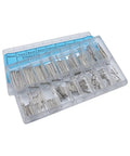 Pro Grade 270Pcs Watch Band Pins Replacement Kit 6 To 23 Millimeter Stainless Steel Link Pins And Spring Rod Tools For Watch Straps Durable Spare Parts Set For Men And Women. stainless steel watch pin kit in organizer case, 6-23 mm