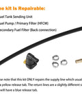 Ford F Series 6.7L Diesel Fuel Filter Tank Supply Line Connector Repair Kit 2011 2022 F250 F350 F450 F550 with parts