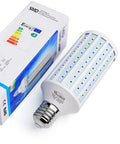 60W LED Corn Light Bulb With Large Mogul E39 Base 6000 Lumens Daylight 6500K Ultra Bright Flood Light For Garage Factory Warehouse Barn