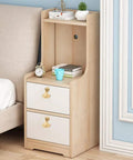 Dope Golden Drop Pendant Cabinet Knob Set Ginkgo Leaf Dresser Drawer Pull Handles Zinc Alloy Gold Tone Finish on wooden dresser