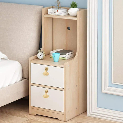 Dope Golden Drop Pendant Cabinet Knob Set Ginkgo Leaf Dresser Drawer Pull Handles Zinc Alloy Gold Tone Finish on wooden dresser