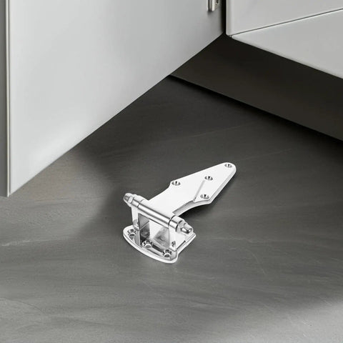 Heavy Duty Freezer Door Hinge Zinc Alloy, Easy Install Pivot Hinge for Household Freezers and Industrial Refrigeration