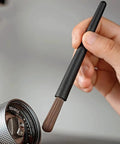 Espresso Machine Cleaning Brush Set With Anti Slip ABS Handle For Coffee Enthusiasts Who Demand Hygiene And Precision shown in use