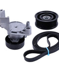 Premium Serpentine Belt Drive Tensioner Kit Designed For Toyota Tundra 4.7L V8 2000 2006 OEM Fits and Replaces 90K38488A Is Backed By Full Warranty Guarantee Makes Your Rig Work Smooth As Silk Keeping Systems Locked Tight For Max Power Lasts A Lifetime.