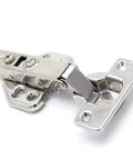 20 Piece Stainless Steel Hydraulic Cabinet Door Hinges With Soft Close Damper No Fuss Gold Finish Easy Install Clips