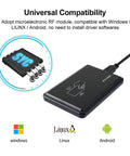 USB 125kHz RFID Card Reader Plug And Play Tap To Read For EM4100 TK4100 Tags with universal compatibility features