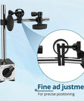 Digital Dial Indicator With Magnetic Base For Precise Measurement 0 To 1 Inch 25.4 mm Up To 70 Kg Pull Strength Large LCD Display