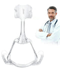 Replacement Frame For Nasal Mask And FX Nasal Guard Durable Plastic Reusable Breathing Machine Accessory Easy Install Tight Fit Headgear Friendly Premium Quality Construction clear frame