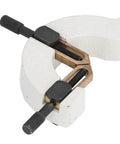 Premium Lathe Rest Steady Fixing Tool For Wood Turning Perfect For Wm 210 And 8x16 Frame, detail of die-cast aluminum clamps.