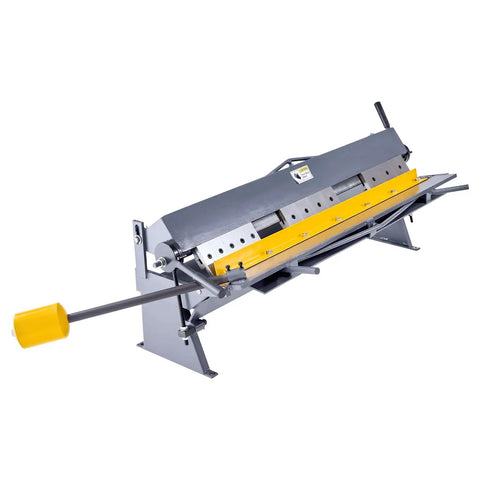 No Nonsense Box And Pan Brake Delivers 50 Inch Sheet Metal Bending Power Handles 16 Gauge Mild Steel Like A Champ Adjusts Cleanly From 0 To 135 Degrees Rugged Aluminum Frame Sets Up Quickly For Serious Shop Fabrication Projects