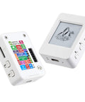 1.54inch E Paper AIoT Development Board With 200x200 Display Black And White Dual Wi Fi And Bluetooth AI Speech Interaction shown from front and back