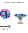 Retro Gadgets Collage Cabinet Knobs 1.1 Inch Stainless Steel Drawer Handles Aluminum Alloy Furniture Pulls