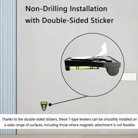 Compact Magnetic RV Bubble Level With Heavy Duty Adhesive Backing Makes Leveling Camper Or Motorhome A Total Breeze Without Drilling Holes Or Any Extra Fuss For Zero Sweat Setups On Every Road Trip