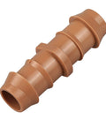 Close-up of 40 Pack Barbed Drip Irrigation Fittings For One Half Inch Tubing Connectors 0.600 Inch ID 17mm for garden systems