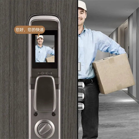 Slick Top Tier Smart Door Lock With Hella Secure Fingerprint Scanner App Remote Control Password Entry And Rfid Card Access For Easy Peasy Home Security Upgrades