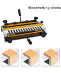 Badass Dovetail Workhorse Machine And Portable Woodworking Jig For Killer Joinery With Rugged DieCast Body and templates for finger joints.
