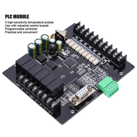 Pro Grade Programmable Logic Controller Module With 3 High Sensitivity Temperature Probes For Industrial Automation Systems 24V