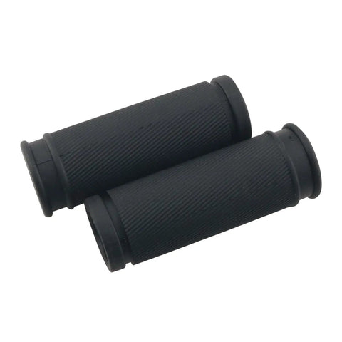 Black grips for Dual Size Bicycle Handlebars 85mm And 105mm Black With Non Slip Shock Absorbing Rubber Grips Dope Replacement Bar Set