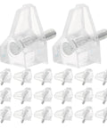 60 pcs plastic shelf support pegs with 3mm studs for cupboards and shelves no tools needed no fuss install durable pins