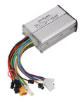 48V 20A Brushless Electric Scooter Controller With Precise Speed Control And Sensitive Braking, Easy Wiring Diagrams, Beefed Up Metal Shell, Thermal Overload Protection, Simple Install For M4 Style Scooters, showing wiring and connectors.