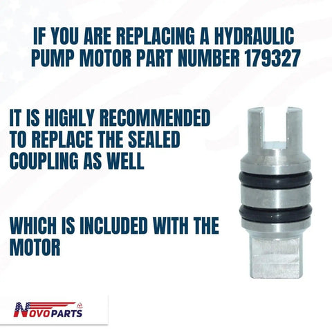 Hydraulic Power Leveling System Kit Heavy Duty For RV Pump Motor With Manual Drive 179327 414850 045 179327 Includes Sealed Collar Coupling 286722 And Hydraulic Solenoid 161394 684 1211 212
