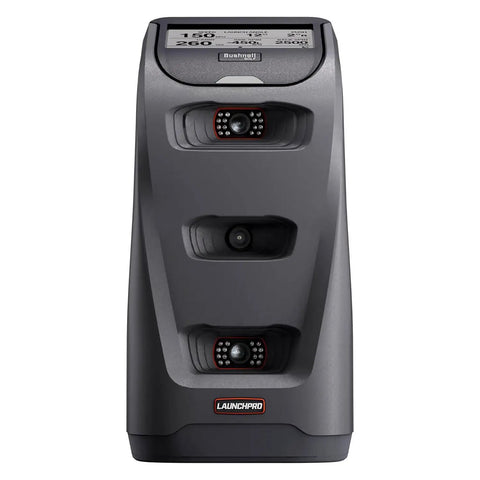Launch Pro Circle B Edition Golf Launch Monitor Bundle With Tour Level Accuracy For Indoor And Outdoor Use front view
