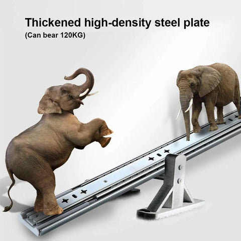 Heavy Duty Drawer Slides With Lock 26 Inch Side Mount Ball Bearing Runners 264 Lb Load Capacity 3-Fold illustration