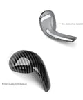 Mazda Gear Shift Knob Cover Trim Cap For CX5 CX9 CX3 6 3 Models Carbon Fiber Style Interior Decoration Sticker Easy Install