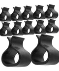 Outdoor Patio Furniture Clips 12 Piece Sectional Sofa Connectors for Sturdy Rattan Sets displayed in a group on white background