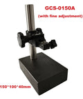 Granite Height Gauge Stand With Dial Gauge Base And Fine Adjustment For Machining, natural granite column, 150x100mm base