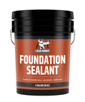 Basement And Foundation Waterproof Sealer For Indoor And Outdoor Use Flexible Concrete Crack Filler And Coating In Black 5 Gallon