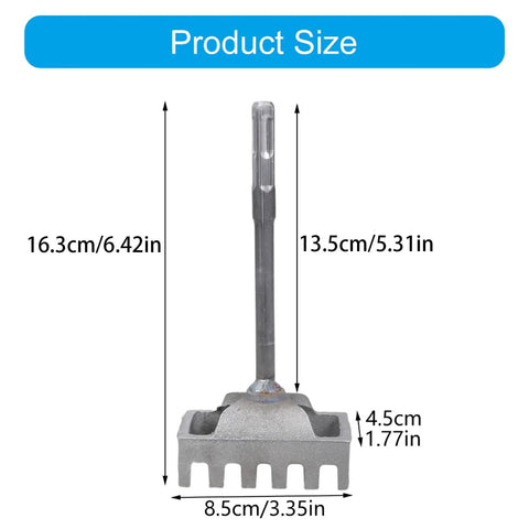 Grooving Cutting Chisels for Fast Wall Box Installations with size dimensions and square shank 86 type junction tool