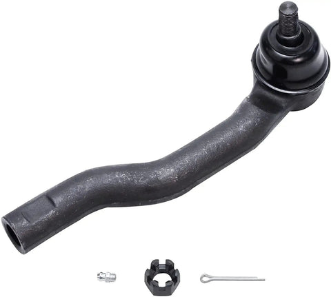 Front 3 Piece Rack And Pinion Kit For 2007 2014 Ford Edge And Lincoln MKX Hydraulic Power Steering Replacement With Tie Rods Heavy Duty Build Plug And Play Ready To Install black outer tie rod with hardware