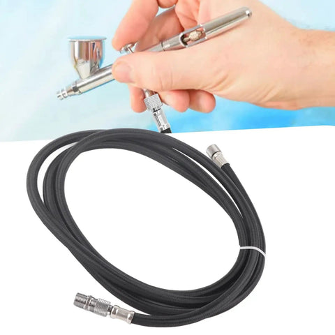 Heavy Duty Nylon Airbrush Hose For Compressor Connection 1.8m Flexible Air Line with 1/8 inch fittings