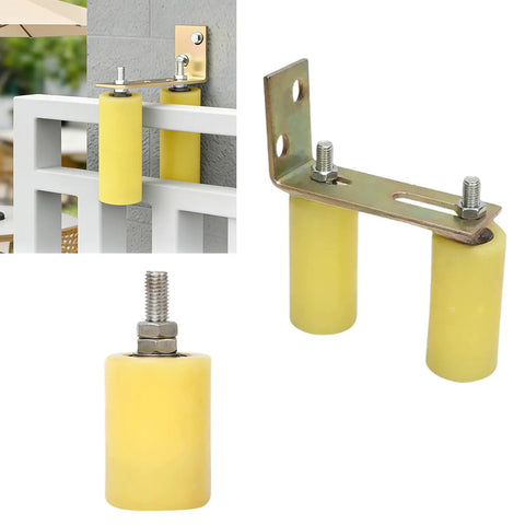 Universal Slide Gate Guide Roller Hardware For Smooth Quiet Operation And Easy Installation Built Tough Heavy Duty Gate Wheel