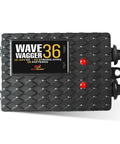 Front view of Wig Wag 36 Pattern Wave Wagger Headlights Module For Emergency Vehicles 12 24V LED Flasher Kit with dual outputs