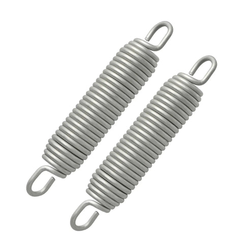 Replacement Extension Springs 000922 Set Of 2 For Lift Gates, close-up view, 0.142 inch thick, OEM grade steel, zinc coated