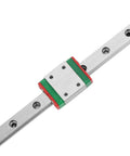 Four Sliders Linear Rail Kit With Dust Proof Pads, Alloy Steel Guide Rail System for CNC Machines in close-up view