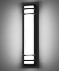 Outdoor LED Wall Lights 36W Black Aluminum Exterior Sconce For Porch Patio Garage Courtyard And Living Areas, vertical view