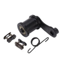 Solid Steel Alloy Chain Roller Tensioner Fits 420 Chain Kit For 212cc And 196cc Mini Bike Engines Keeps Your Ride Smooth With Spring And Master Link Included black steel tensioner kit with spring and master links