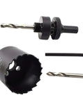 2 Inch Desk Grommet And Hole Saw Kit 5 Pack 50mm Drill Bits and Allen Key for Cable Management